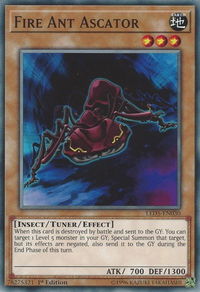 Fire Ant Ascator - Legendary Duelists: Immortal Destiny (LED5) #LED5-EN030 - Common / Short Print YuGiOh Trading Card