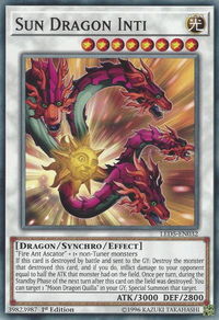 Sun Dragon Inti - Legendary Duelists: Immortal Destiny (LED5) #LED5-EN032 - Common / Short Print YuGiOh Trading Card