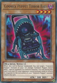 Gimmick Puppet Terror Baby - Legendary Duelists: Immortal Destiny (LED5) #LED5-EN035 - Rare YuGiOh Trading Card