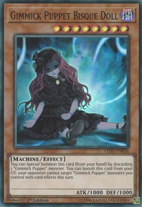 Gimmick Puppet Bisque Doll - Legendary Duelists: Immortal Destiny (LED5) #LED5-EN036 - Super Rare YuGiOh Trading Card
