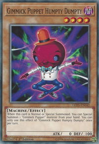 Gimmick Puppet Humpty Dumpty - Legendary Duelists: Immortal Destiny (LED5) #LED5-EN042 - Common / Short Print YuGiOh Trading Card