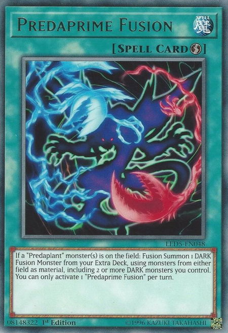 Predaprime Fusion - Legendary Duelists: Immortal Destiny YuGiOh trading card
