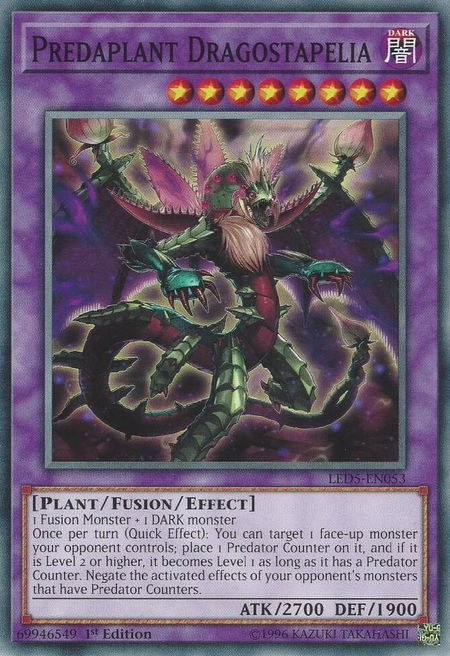 Predaplant Dragostapelia - Legendary Duelists: Immortal Destiny YuGiOh trading card