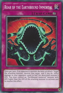 Roar of the Earthbound Immortal - Legendary Duelists: Immortal Destiny (LED5) #LED5-EN057 - Common / Short Print YuGiOh Trading Card