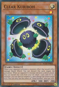 Clear Kuriboh - Advent Calendar 2019 (AC19) #AC19-EN004 - Super Rare YuGiOh Trading Card