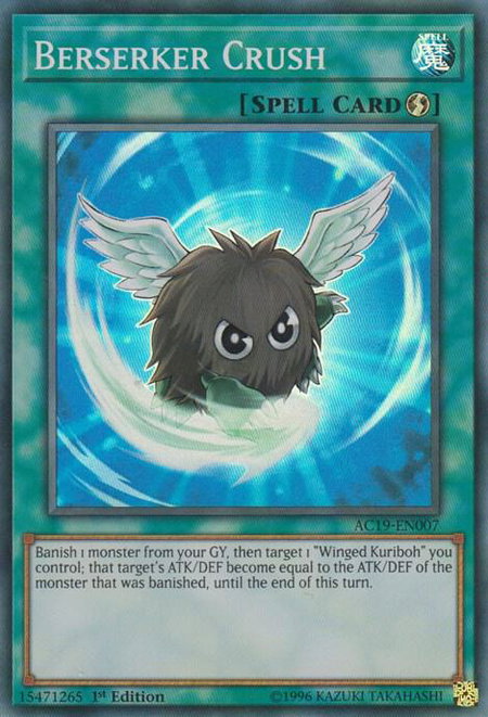 Berserker Crush - Advent Calendar 2019 YuGiOh trading card