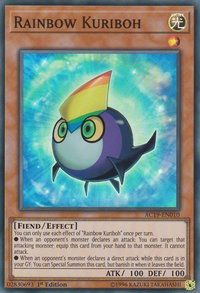Rainbow Kuriboh - Advent Calendar 2019 (AC19) #AC19-EN010 - Super Rare YuGiOh Trading Card