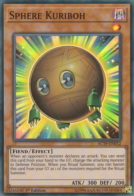 Sphere Kuriboh - Advent Calendar 2019 YuGiOh trading card