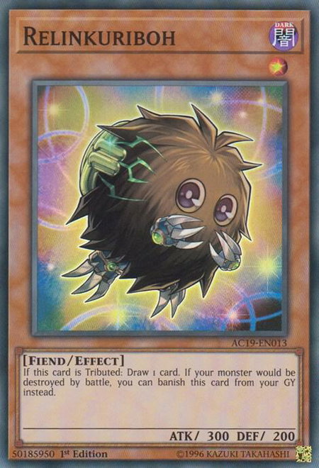 Relinkuriboh - Advent Calendar 2019 YuGiOh trading card