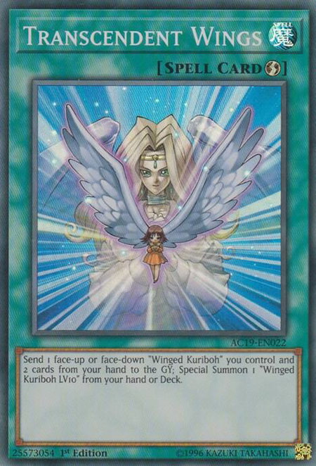 Transcendent Wings - Advent Calendar 2019 YuGiOh trading card