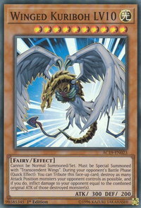 Winged Kuriboh LV10 - Advent Calendar 2019 (AC19) #AC19-EN023 - Super Rare YuGiOh Trading Card