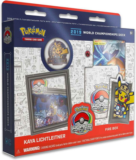2019 World Championship Deck: Kaya Lichtleitner (Fire Box) trading card from World Championship Decks 2019 World Championship Deck: Kaya Lichtleitner (Fire Box) - World Championship Decks Pokémon trading card