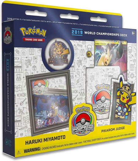 2019 World Championship Deck: Haruki Miyamoto (Pikarom Judge) trading card from World Championship Decks 2019 World Championship Deck: Haruki Miyamoto (Pikarom Judge) - World Championship Decks Pokémon trading card