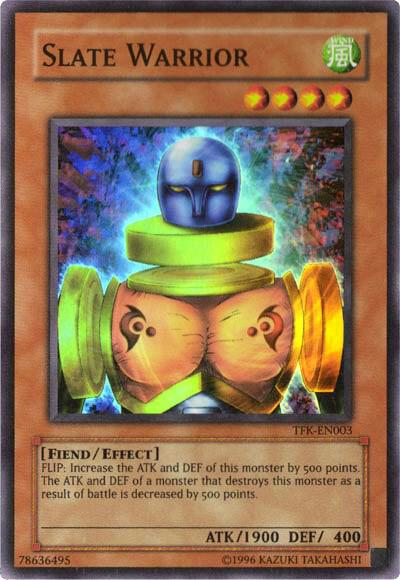 Slate Warrior (TFK-EN003) - The Falsebound Kingdom YuGiOh trading card