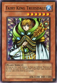 Fairy King Truesdale (TFK-EN001) - The Falsebound Kingdom (TFK) #TFK-EN001 - Super Rare YuGiOh Trading Card