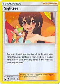 Sightseer - 189a/214 - Alternate Art Promos (PR) #189a/214 - Rare Pokémon Trading Card