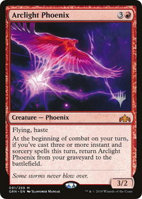 Arclight Phoenix - Promo Pack: Throne of Eldraine (PPELD) #91p - Mythic Magic: The Gathering Trading Card
