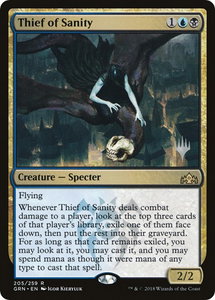 Thief of Sanity - Promo Pack: Throne of Eldraine (PPELD) #205p - Rare Magic: The Gathering Trading Card