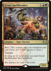 Gruul Spellbreaker - Promo Pack: Throne of Eldraine (PPELD) #179p - Rare Magic: The Gathering Trading Card