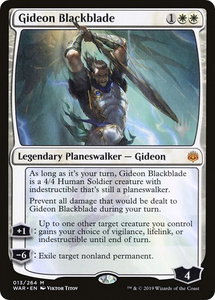 Gideon Blackblade - Promo Pack: Throne of Eldraine (PPELD) #13p - Mythic Rare Magic: The Gathering Trading Card
