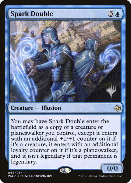 Spark Double trading card from Promo Pack: Throne of Eldraine Spark Double - Promo Pack: Throne of Eldraine Magic: The Gathering trading card