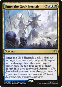 Enter the God-Eternals - Promo Pack: Throne of Eldraine (PPELD) #196p - Rare Magic: The Gathering Trading Card