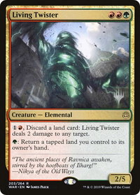 Living Twister - Promo Pack: Throne of Eldraine (PPELD) #203p - Rare Magic: The Gathering Trading Card