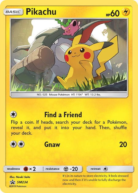 Pikachu - SM234 - SM Promos Pokémon trading card