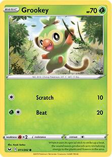 Grookey - 11/202 (Premium Collection) - Miscellaneous Cards & Products Pokémon trading card