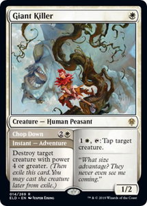 Giant Killer - Promo Pack: Throne of Eldraine (PPELD) #14p - Rare Magic: The Gathering Trading Card