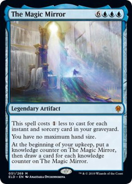 The Magic Mirror trading card from Promo Pack: Throne of Eldraine The Magic Mirror - Promo Pack: Throne of Eldraine Magic: The Gathering trading card