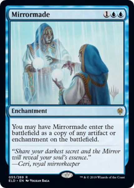 Mirrormade trading card from Promo Pack: Throne of Eldraine Mirrormade - Promo Pack: Throne of Eldraine Magic: The Gathering trading card