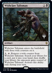 Wishclaw Talisman - Promo Pack: Throne of Eldraine (PPELD) #110p - Rare Magic: The Gathering Trading Card