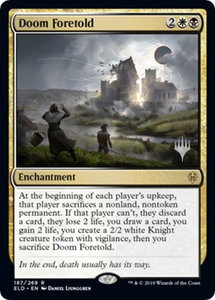 Doom Foretold - Promo Pack: Throne of Eldraine (PPELD) #187p - Rare Magic: The Gathering Trading Card