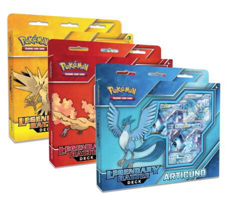 Legendary Battle Decks [Set of 3] - XY - Steam Siege Pokémon trading card