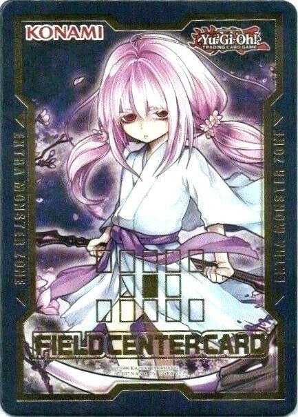 Field Center Token: Ghost Reaper & Winter Cherries (Alternate Art) (Duel Devastator) - Yu-Gi-Oh! Tokens YuGiOh trading card