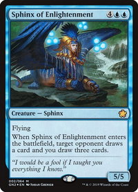 Sphinx of Enlightenment - Magic Game Night 2019 (GN2) #2 - Mythic Magic: The Gathering Trading Card