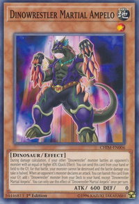Dinowrestler Martial Ampelo - Chaos Impact (CHIM) #CHIM-EN006 - Common / Short Print YuGiOh Trading Card