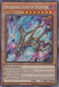 Unchained Soul of Disaster - Chaos Impact (CHIM) #CHIM-EN010 - Secret Rare YuGiOh Trading Card
