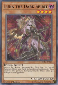 Luna the Dark Spirit - Chaos Impact (CHIM) #CHIM-EN027 - Common / Short Print YuGiOh Trading Card