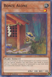 Bonze Alone - Chaos Impact (CHIM) #CHIM-EN032 - Common / Short Print YuGiOh Trading Card