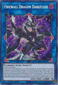 Firewall Dragon Darkfluid - Chaos Impact (CHIM) #CHIM-EN037 - Secret Rare YuGiOh Trading Card