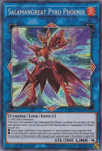 Salamangreat Pyro Phoenix - Chaos Impact (CHIM) #CHIM-EN039 - Secret Rare YuGiOh Trading Card
