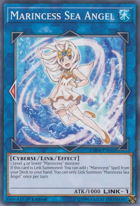 Marincess Sea Angel - Chaos Impact YuGiOh trading card
