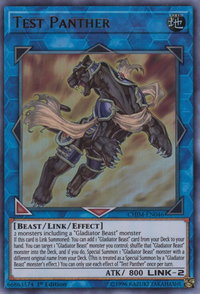 Test Panther - Chaos Impact (CHIM) #CHIM-EN046 - Ultra Rare YuGiOh Trading Card