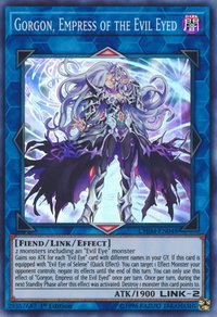 Gorgon, Empress of the Evil Eyed - Chaos Impact (CHIM) #CHIM-EN048 - Super Rare YuGiOh Trading Card