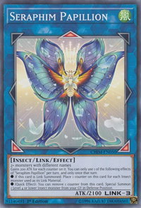 Seraphim Papillion - Chaos Impact (CHIM) #CHIM-EN050 - Common / Short Print YuGiOh Trading Card