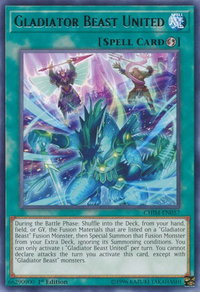 Gladiator Beast United - Chaos Impact (CHIM) #CHIM-EN057 - Rare YuGiOh Trading Card