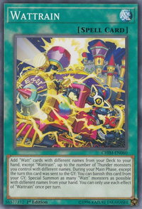 Wattrain - Chaos Impact (CHIM) #CHIM-EN060 - Common / Short Print YuGiOh Trading Card