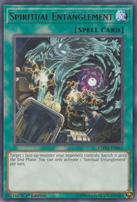 Spiritual Entanglement - Chaos Impact (CHIM) #CHIM-EN065 - Rare YuGiOh Trading Card
